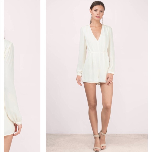 TOBI Java Cream Romper - Picture 4 of 4